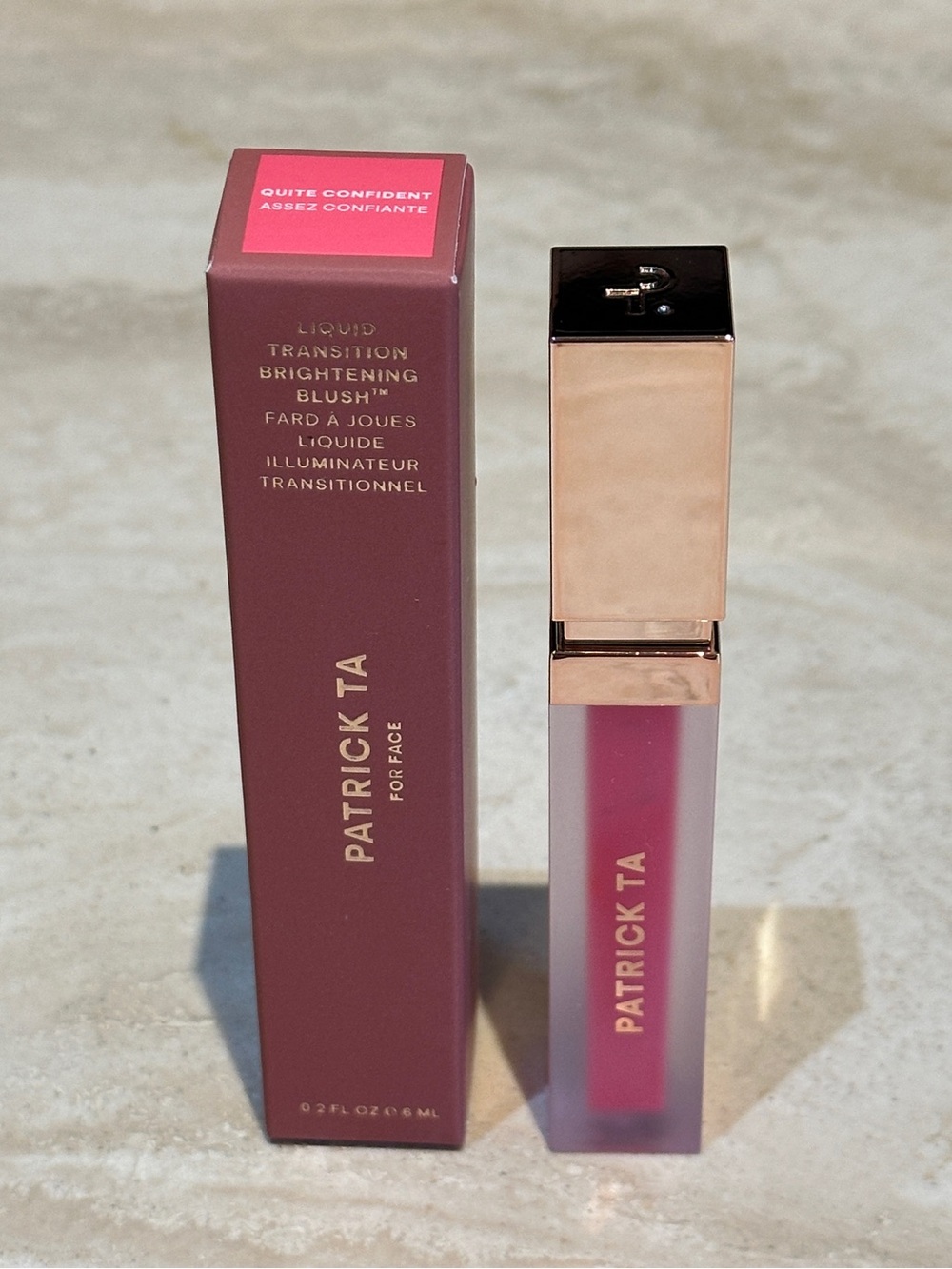 Patrick Ta Liquid Transition Brightening Blush - Quite Confident